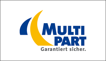 Multipart Logo - Garantie für Gebrauchtwagen